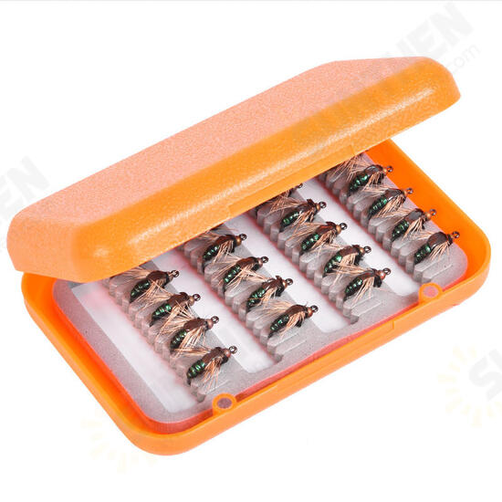 40pcs/lot Fly Fishing Lure Set Artificial Bait For Pesca Fish Fishing Hooks Tackle With Box 40pcs/lot Fly Fishing Lure Set Artificial Bait For Pesca Fish Fishing Hooks Tackle With Box