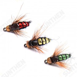 40pcs/lot Fly Fishing Lure Set Artificial Bait For Pesca Fish Fishing Hooks Tackle With Box