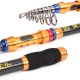 GT4000 1.8-3.6M Carbon Telescopic Fishing Rod Reel Combo Travel Spinning Fishing Pole Sets