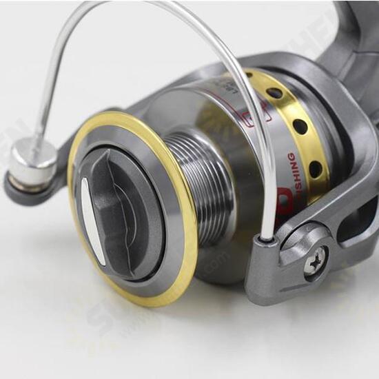 LE Series 1000-7000 Metal Spinning Fishing Reel 8 Ball Bearings 5.5:1 Fishing Tackle