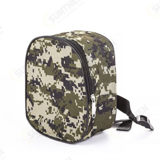 Oxford Fabric Camo Black Portable Fishing Bag Accessories Outdoor Waist Bag Storage Pouch Oxford Fabric Camo Black Portable Fishing Bag Accessories Outdoor Waist Bag Storage Pouch