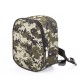 Oxford Fabric Camo Black Portable Fishing Bag Accessories Outdoor Waist Bag Storage Pouch