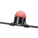 Strikes Alert LED Fishing Pole Alarm Lamp Rod Tip Night Fishing Light Auto Recognition Bite Alarm Fishing Accessories