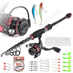 T27772-4 Fishing Tool Carbon Casting Telescopic Fishing Rod Fishing Lure Fishing Reel Combos 4 Pieces T27772-4 Fishing Tool Carbon Casting Telescopic Fishing Rod Fishing Lure Fishing Reel Combos 4 Pieces