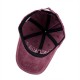 Men Women Washed Retro Embroidery Baseball Cap Outdoor Sunshade Adjustable Cycling Fishing Hats