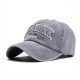 Men Women Washed Retro Embroidery Baseball Cap Outdoor Sunshade Adjustable Cycling Fishing Hats