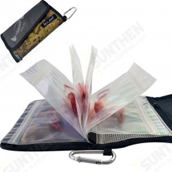 Multi Fishing Lure Bag PVC Fishing Bait Hook Storage Bag 6 Transparent Bag 2 Zipper Bag Fishing Tackle Multi Fishing Lure Bag PVC Fishing Bait Hook Storage Bag 6 Transparent Bag 2 Zipper Bag Fishing Tackle