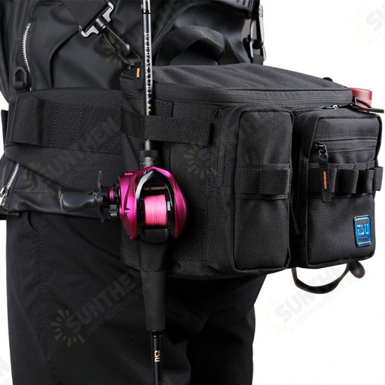 Multifunctional Fishing Bag Nylon Waterproof Sling Bag Fishing Tackle Storage Bag Fishing Lures Crossbody Bag Multifunctional Fishing Bag Nylon Waterproof Sling Bag Fishing Tackle Storage Bag Fishing Lures Crossbody Bag