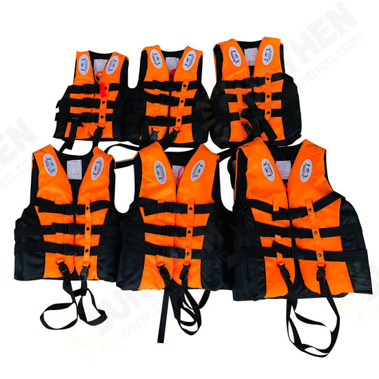 Universal Outdoor Life Jacket Swimming Boating Skiing Driving Vest Survival Suit for Adult Children S -XXXL