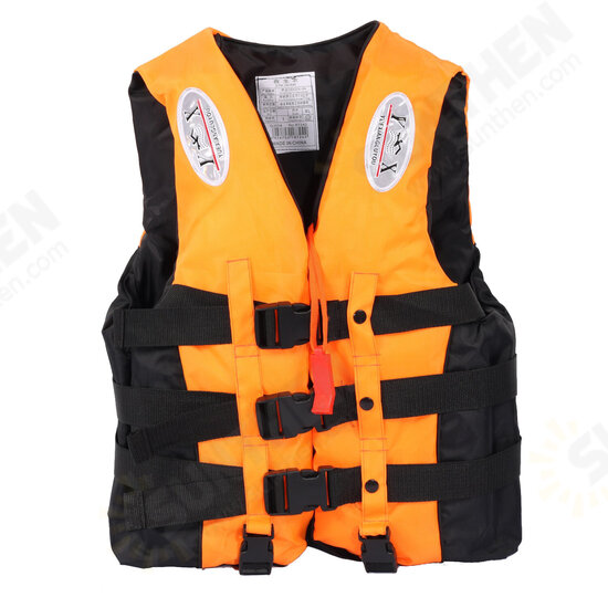 Universal Outdoor Life Jacket Swimming Boating Skiing Driving Vest Survival Suit for Adult Children S -XXXL