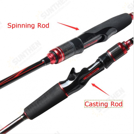 Original New Black Max BMAX Baitcasting Lure Fishing Rod 2.13m ML M H MH Power Carbon Casting Fishing Rod