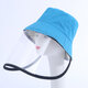 Outdoor Fishing Bucket Hat With Transparent Shield Anti-spittle Protective Hat Anti-Fog Dustproof Fisherman Hats