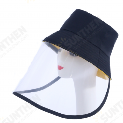 Outdoor Fishing Bucket Hat With Transparent Shield Anti-spittle Protective Hat Anti-Fog Dustproof Fisherman Hats Outdoor Fishing Bucket Hat With Transparent Shield Anti-spittle Protective Hat Anti-Fog Dustproof Fisherman Hats