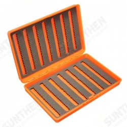 Plastic Slim Fly Fishing Box Fishing Tackle Box Slit Foam Insert Plastic Slim Fly Fishing Box Fishing Tackle Box Slit Foam Insert