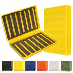 Plastic Slim Fly Fishing Box Fishing Tackle Box Slit Foam Insert Plastic Slim Fly Fishing Box Fishing Tackle Box Slit Foam Insert