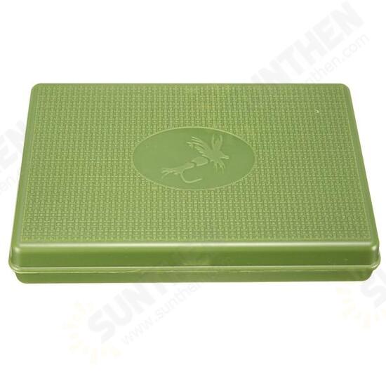 Plastic Slim Fly Fishing Box Fishing Tackle Box Slit Foam Insert