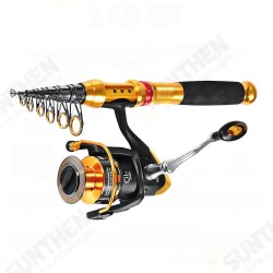1.8M/2.1M/2.5M/2.7M Carbon Fibre Long-Range Fishing Rod + Fishing Reel + Fishing Line + Fishing Bag + Bait Box Fishing Tackle Set Fishing Rod Combo 1.8M/2.1M/2.5M/2.7M Carbon Fibre Long-Range Fishing Rod + Fishing Reel + Fishing Line + Fishing Bag + Bait Box Fishing Tackle Set Fishing Rod Combo