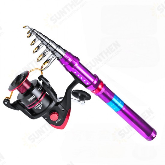 1.8M/2.1M/2.5M/2.7M Carbon Long-Range Fishing Rod + Fishing Reel + Fishing Line + Fishing Bag + Bait Box Sea Fishing Gear Kit Set