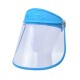 Protection Safety Face Shield Protective Cover Sunshade Windproof Anti-Fog Dustproof Non-removable Fisherman Fishing Hat