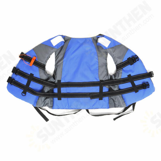 Reflective Adult Life Jacket Vest Professional Fully Enclosed Water Sports Safty Aid Swimwear Fishing Vest