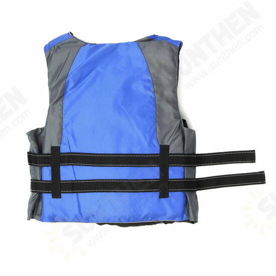 Reflective Adult Life Jacket Vest Professional Fully Enclosed Water Sports Safty Aid Swimwear Fishing Vest