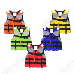 Reflective Adult Life Jacket Vest Professional Fully Enclosed Water Sports Safty Aid Swimwear Fishing Vest Reflective Adult Life Jacket Vest Professional Fully Enclosed Water Sports Safty Aid Swimwear Fishing Vest