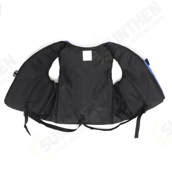 Reflective Adult Life Jacket Vest Professional Fully Enclosed Water Sports Safty Aid Swimwear Fishing Vest