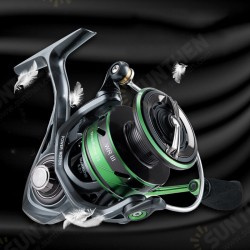 10BB WR III 2000-5000 Carbon Fiber Fishing Reels Lightweight Spinning Reels High Speed Metal Spool Coil Drag System 17lbs Max Power Fishing Wheels 10BB WR III 2000-5000 Carbon Fiber Fishing Reels Lightweight Spinning Reels High Speed Metal Spool Coil Drag System 17lbs Max Power Fishing Wheels