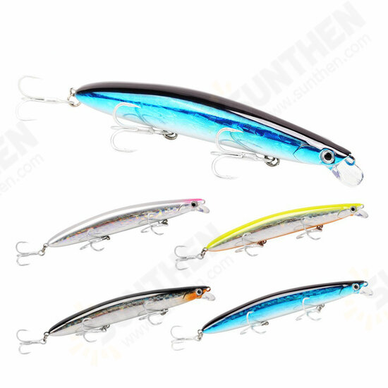 SK008 1PCS Minnow Fishing Lures 20g 125mm 0.3~0.9M Artificial Bait Wobbler Hard Bait