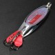 Silver Angled Miter Iron Copper Metal Sequins Lure Lure