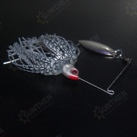 Spinners Hard Baits Fishing Lure Composite Sequins Bait Metal Lure