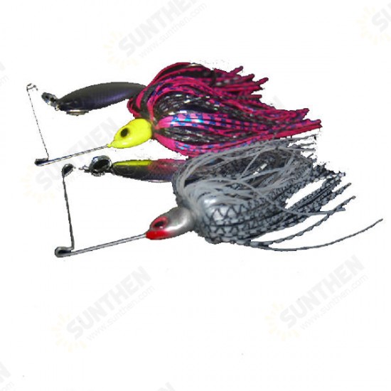 Spinners Hard Baits Fishing Lure Composite Sequins Bait Metal Lure