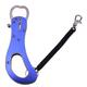 Stainless Steel Portable Fishing Lip Gripper tool with Missed rope