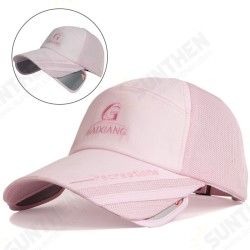 Summer Mesh Breathable Brim Retractable Hats Casual Baseball Cap Man Women Sunscreen Fishing Outdoor Sport Cap Fish hat Summer Mesh Breathable Brim Retractable Hats Casual Baseball Cap Man Women Sunscreen Fishing Outdoor Sport Cap Fish hat