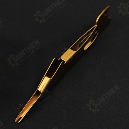 Tie Knot Fly Fishing Line Tyer Tackle Metal Tying Tool Equipment Tie Knot Fly Fishing Line Tyer Tackle Metal Tying Tool Equipment