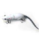 WS-N-027 1pc 15.5g 85mm Artificial Mouse Fishing Lure Swimbait 2 Segment Bait Lifelike Rat Lure For Freshwater Saltwater