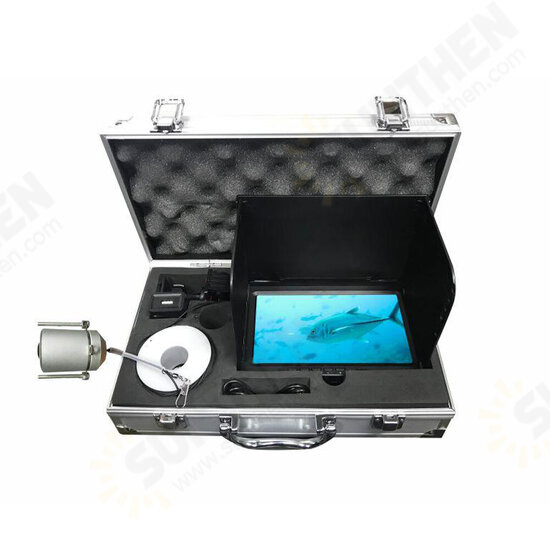 X11 7inch LCD Screen Underwater Fish Finder Waterproof 180° Wide Angle Wireless Echo Sounder Fishing Camera Outdoor Camping Fishing