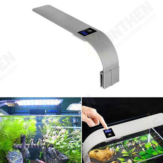 X9 10W/15W Aquarium Light Aquatic Plant Lamp Fish Tank Light Waterproof Clip-on Lamp