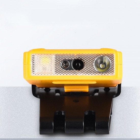 3Modes Dual Switch Smart Sensor Headlight Built in Lithium Battery Fishing Light