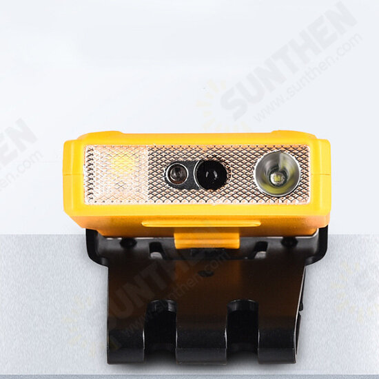 3Modes Dual Switch Smart Sensor Headlight Built in Lithium Battery Fishing Light