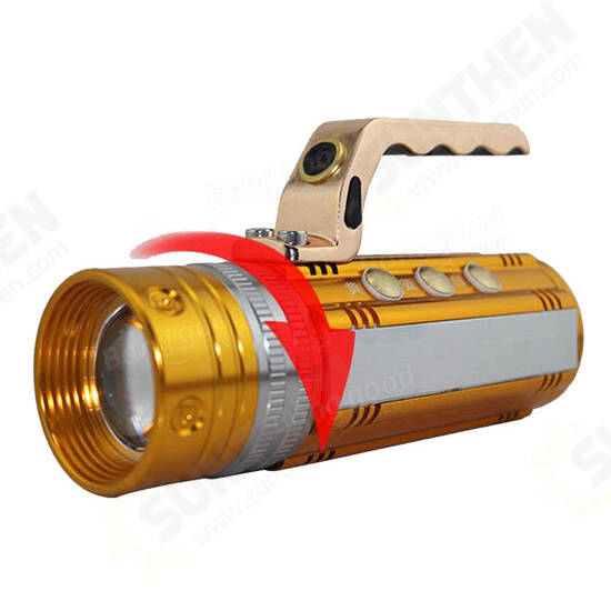 450LM 3 Color LEDs 200-300m Range Zoomable Rechargeable Fishing Flashlight With Charger 450LM 3 Color LEDs 200-300m Range Zoomable Rechargeable Fishing Flashlight With Charger