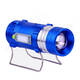 450LM 3 Color LEDs 500M Range Zoomable Rechargeable LED Fishing Flashlight Lamp With Charger