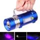 450LM 3 Color LEDs 500M Range Zoomable Rechargeable LED Fishing Flashlight Lamp With Charger