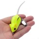 Y118 5cm 10.5g 3D Eyes Soft Mouse Bait Bells Sound Fishing Lure Frog Silicon Artificial Bait