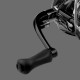 4.7:1/5.2:1High Speed Ratio Fishing Reel Right/Left Handle Exchange Dual Brake System Folding Fishing Tackle