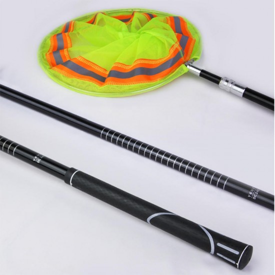 1.5M Telescopic Carbon Rod Fishing Net Set Folding Fishing Net Outdoor Fishing Tools Set from