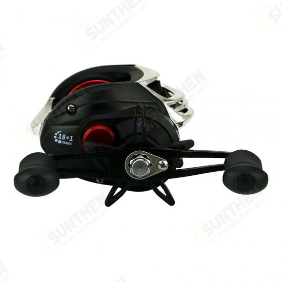 New Fishing Reel 7.2:1 High Speed Gear Ratio Saltwater Freshwater Metal Spool Baitcasting Reel 8kg Max Drag Fishing Wheel Reel