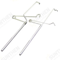 01 10.5cm/12.5cm Stainless Steel Fly Tying Whip Finisher Fishing Tool 01 10.5cm/12.5cm Stainless Steel Fly Tying Whip Finisher Fishing Tool