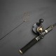 0.9-1.3m Titanium Alloy Micro Lead Raft Fishing Rod Solid Soft Tips Telescopic Fishing Rod