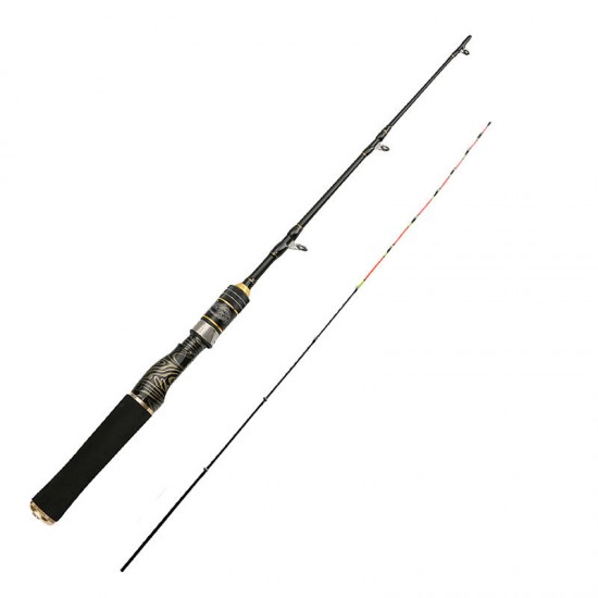 0.9-1.3m Titanium Alloy Micro Lead Raft Fishing Rod Solid Soft Tips Telescopic Fishing Rod